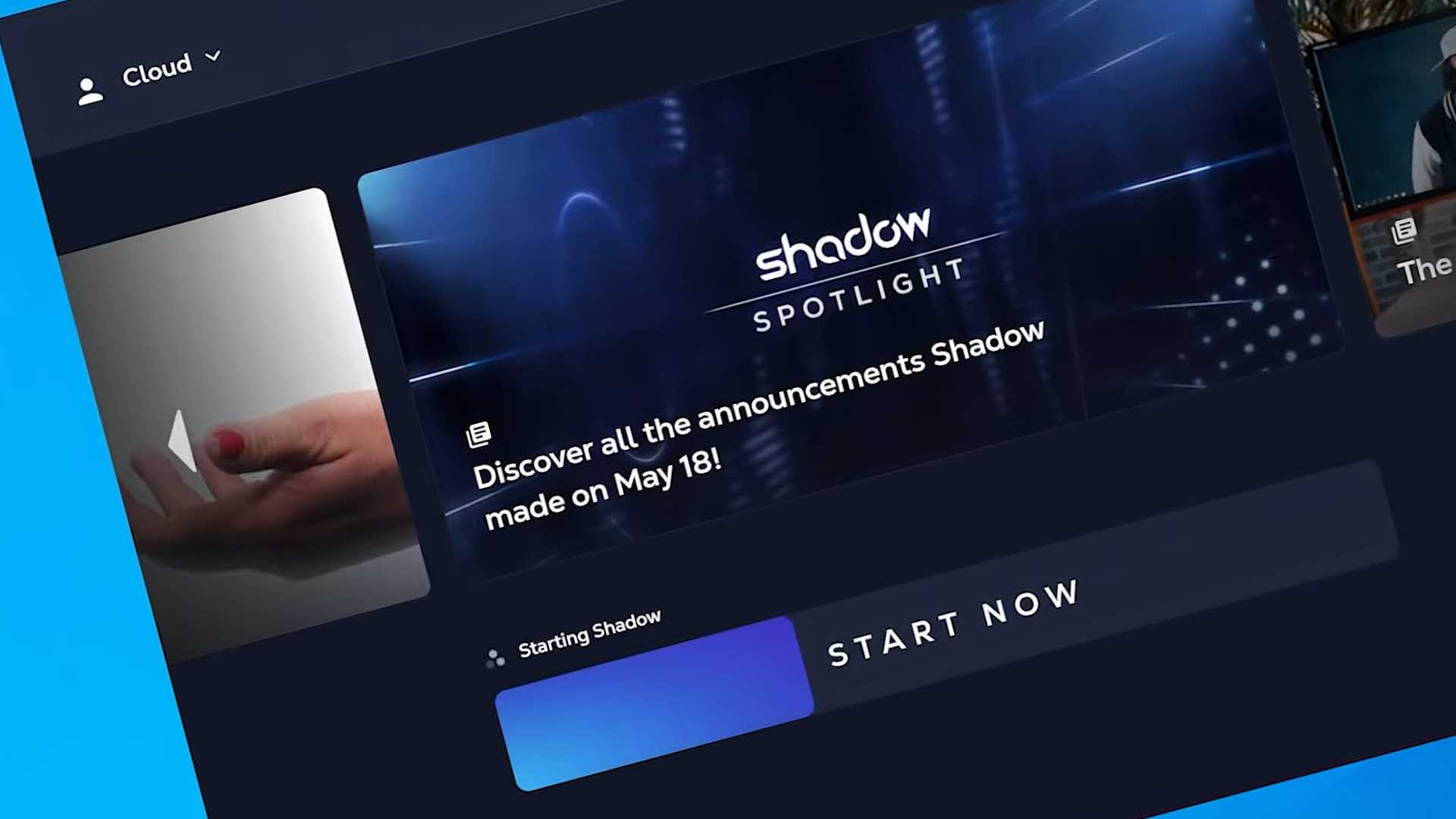 Quick Look at Shadow's New Desktop App - Cloud Gaming Battle